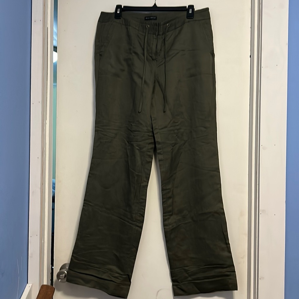 Willi Smith Rayon wide leg pants size 10